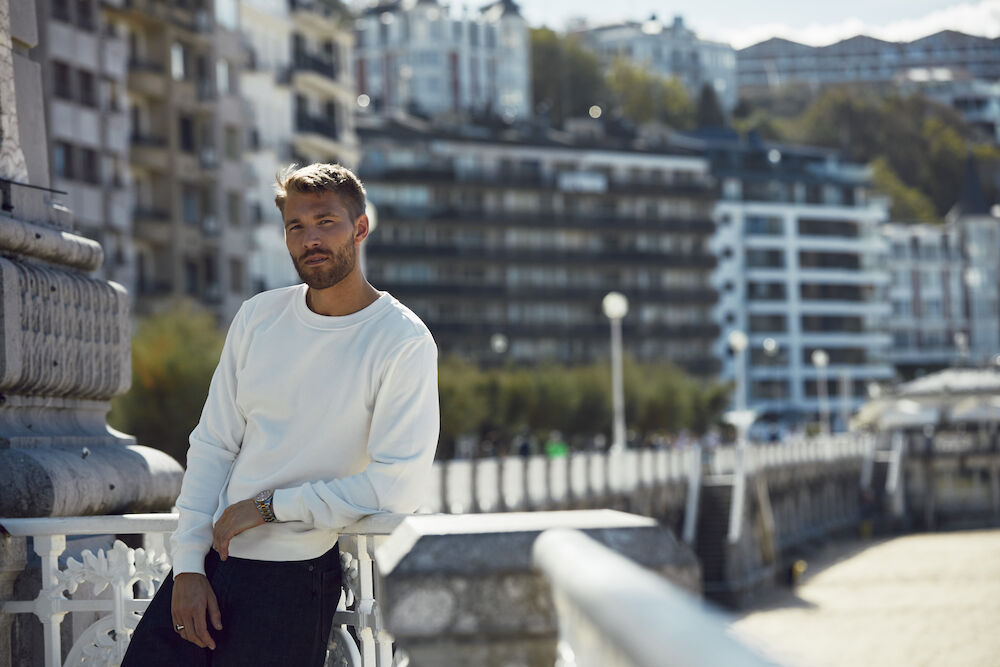 Miami Roundneck sweatshirt, Unisex, Mørk Marine - CLIQUE 0201030 - 580