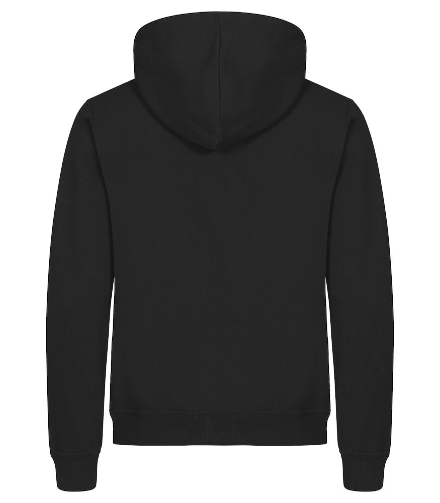 Hættetrøje med lynlås, Unisex, Sort - CLIQUE 0201034 - 99