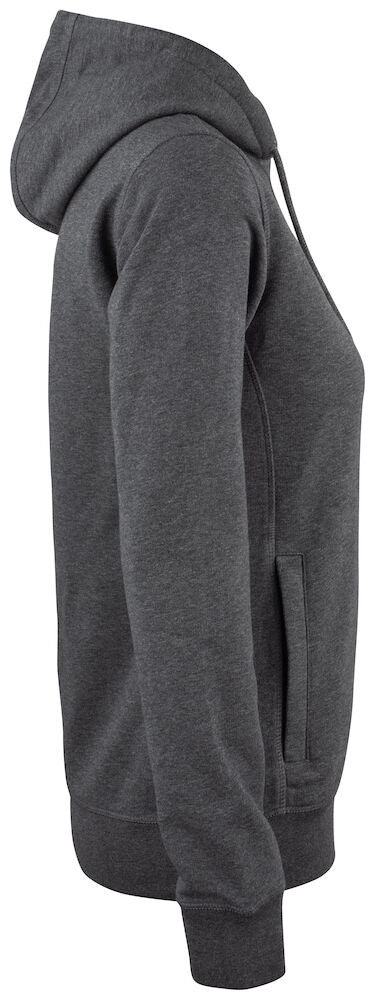 Premium dame hættetrøje, Mørke grå - Clique 021003