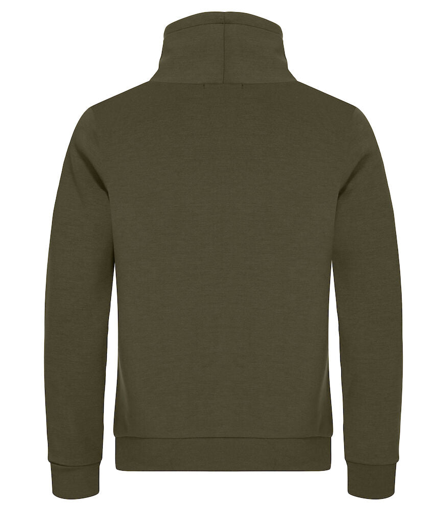 Sweatshirt med høj krave, Herre, Fog Green - CLIQUE 021022 - 75