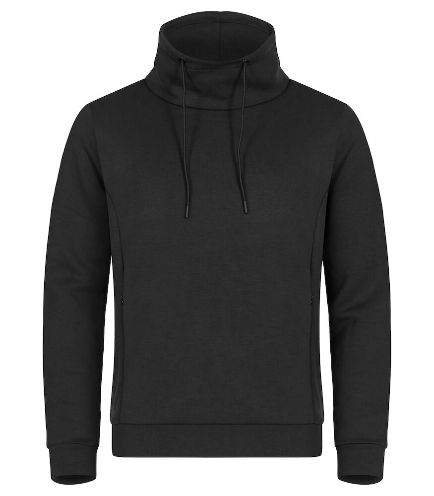 Sweatshirt med høj krave, Herre, Black - CLIQUE 021022 - 99