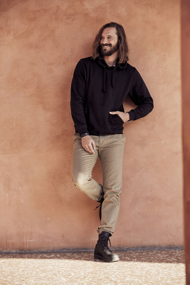 Basic Hættetrøje - Dansk Marineblå - Clique 021031