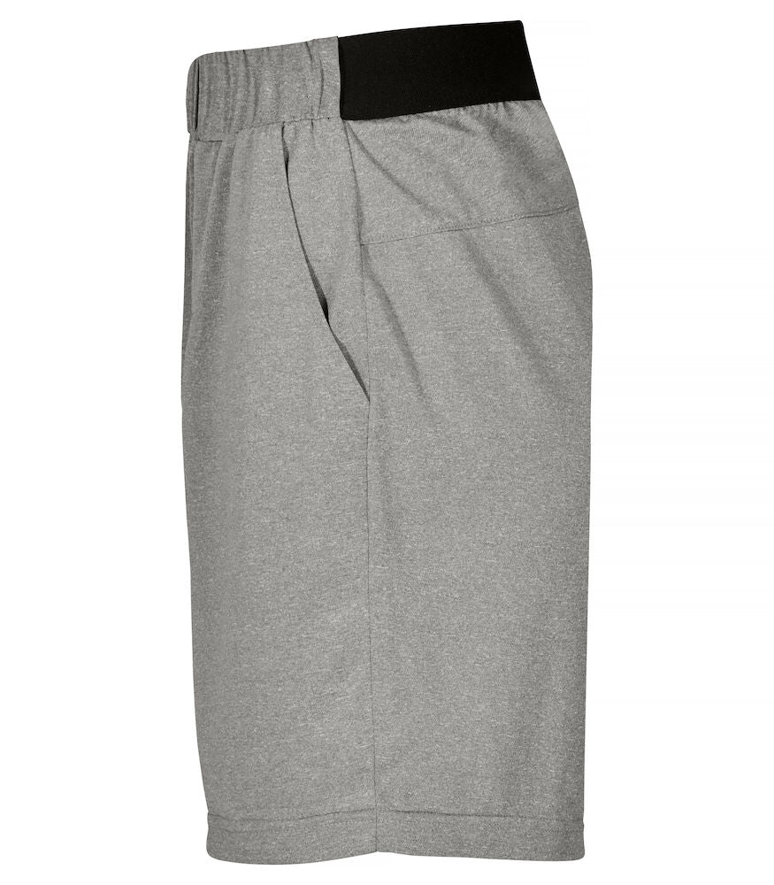 Basic Active Shorts, Grey Melange - Clique 022053