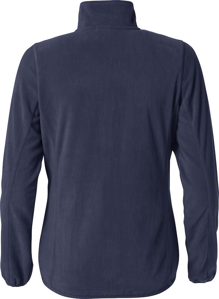 Basic Micro Fleece Jacket - Dame - Navy - Clique 023915