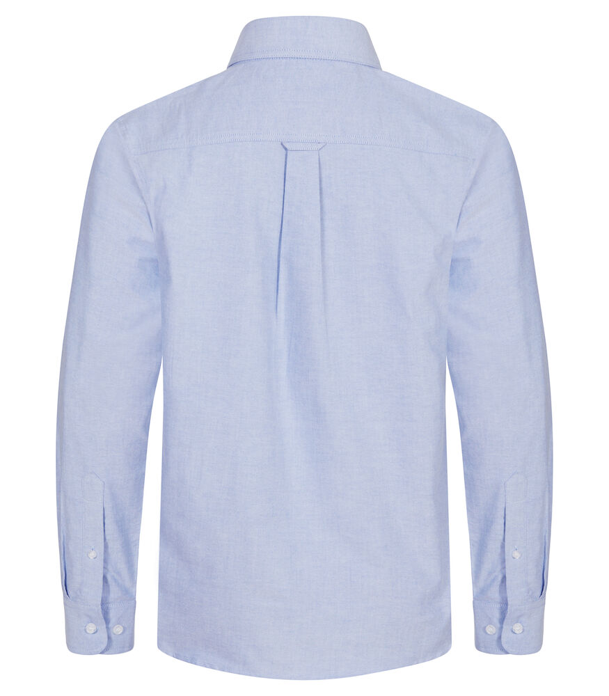 Oxford skjorte med brystlomme, Blå - Clique 027311