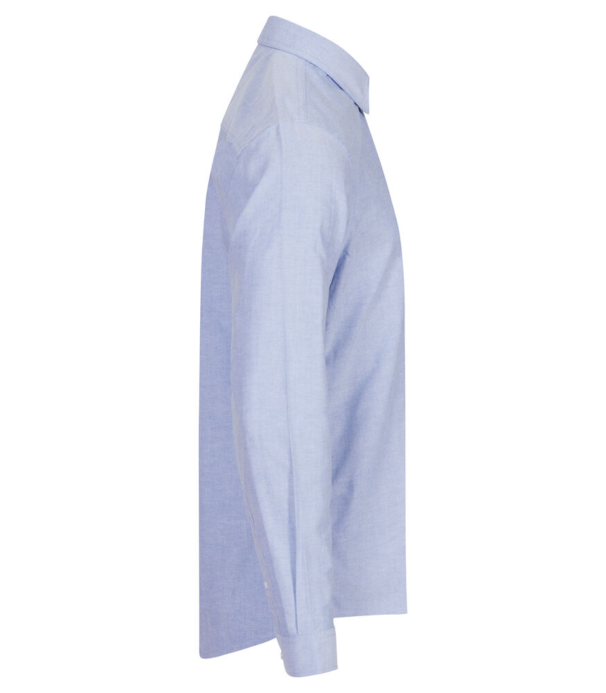 Oxford skjorte med brystlomme, Blå - Clique 027311