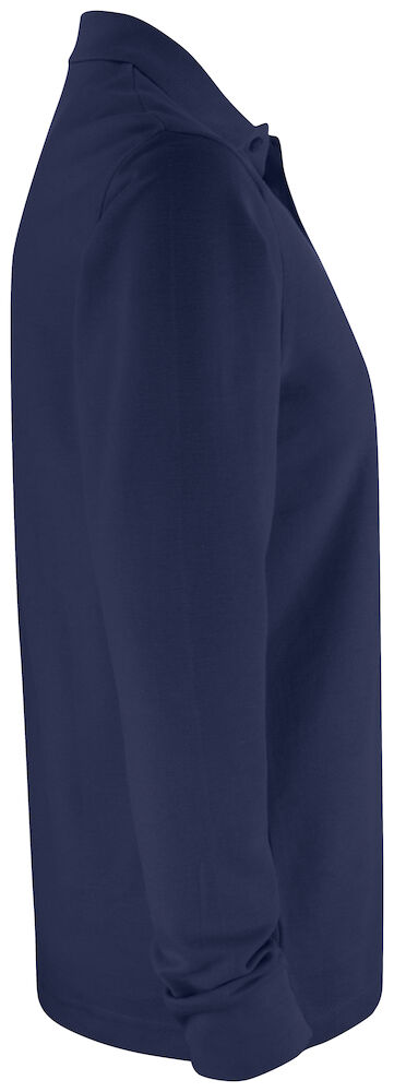 Basic Polo Pocket Langærmet, Herre, Dark Navy - CLIQUE 028235 - 580