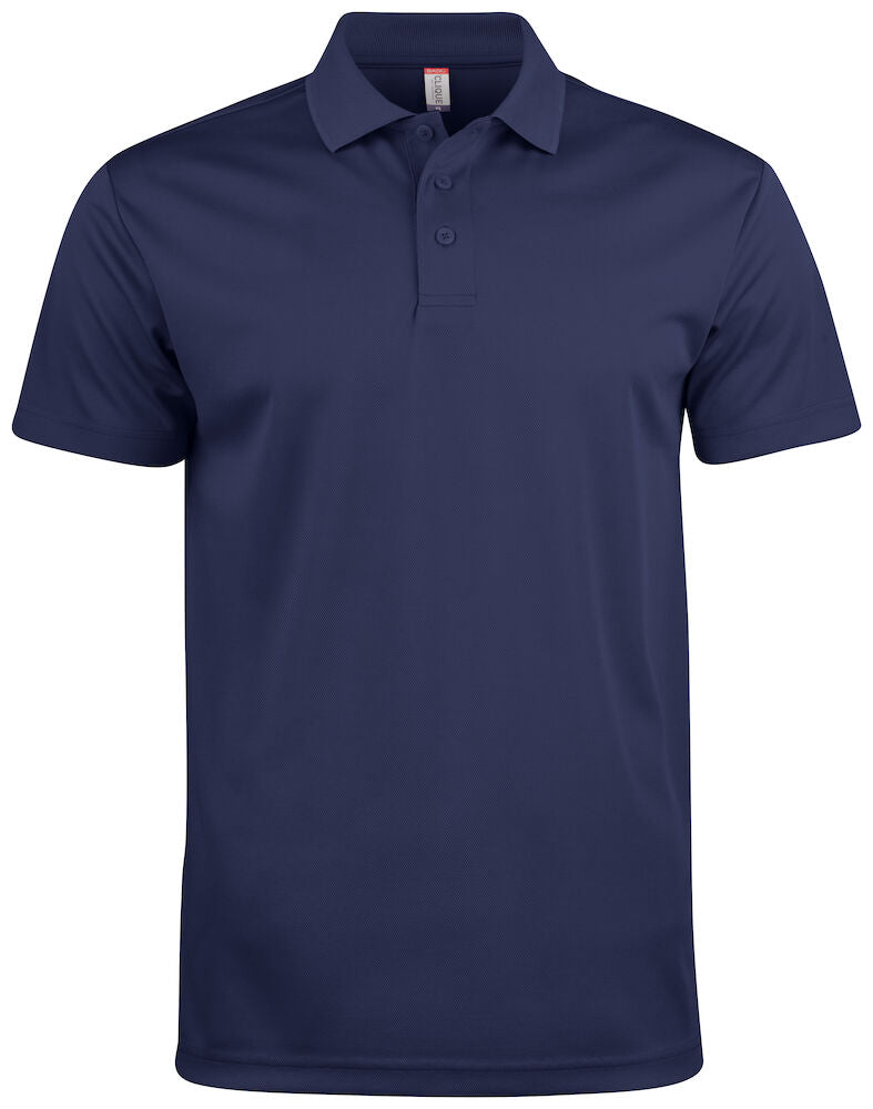 Basic Active polo T-shirt, Dark navy - CLIQUE 028254