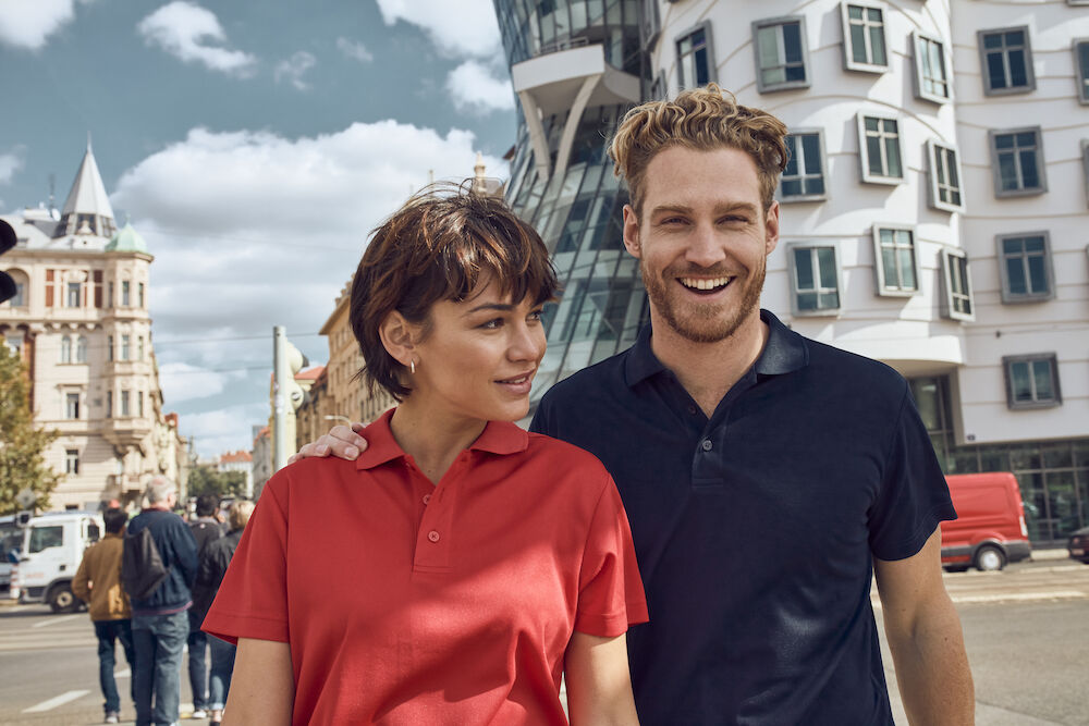 Basic Active polo T-shirt, Hvis - CLIQUE 028254