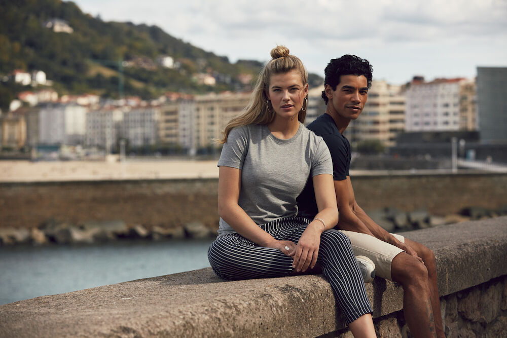 Premium T-shirt Ekstra Lang, Herre, Sort - CLIQUE 029356 - 99