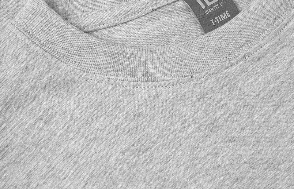 T-Time T-shirt, Grå melange 0510