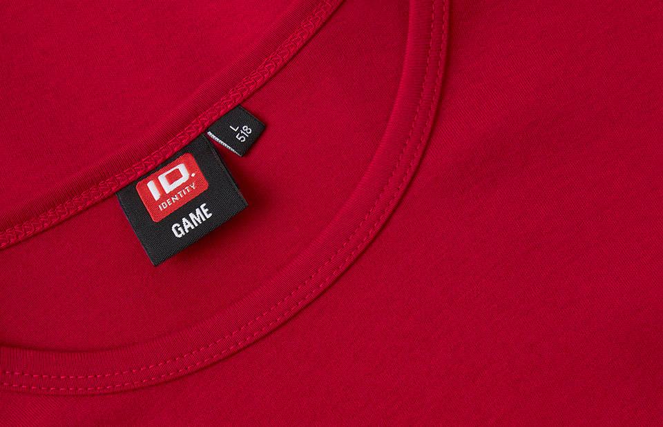 Interlock langærmet T-shirt Herre, Rød - 0518