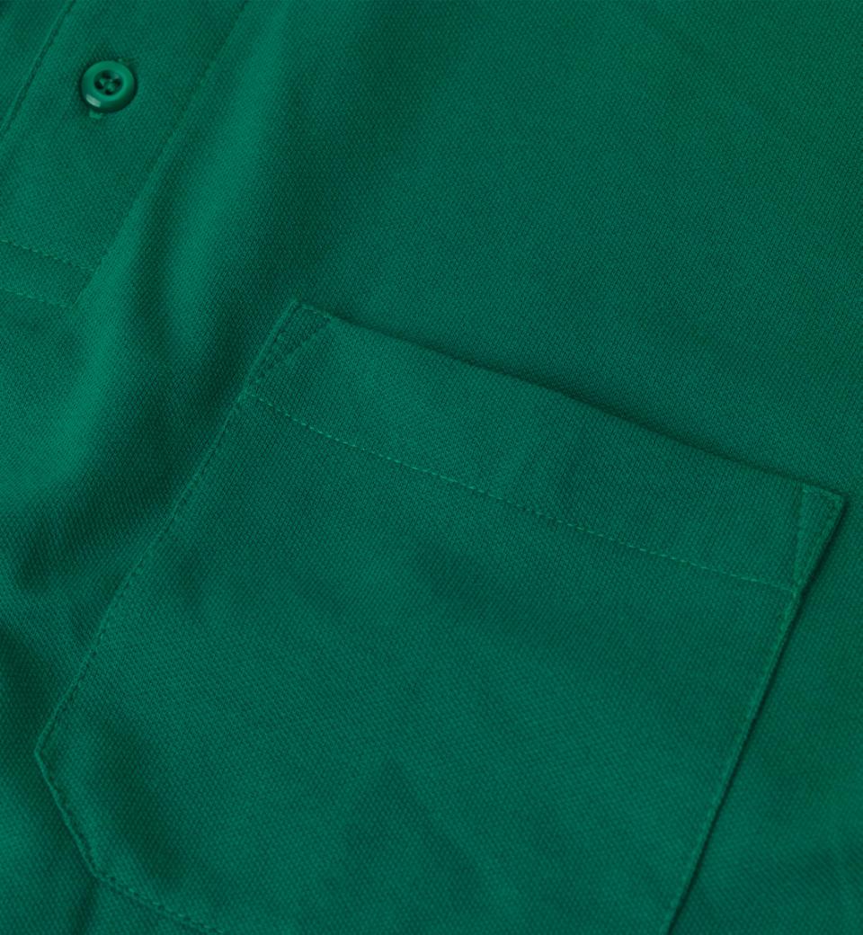 Brystlomme Poloshirt , Herre - Grøn - 0520