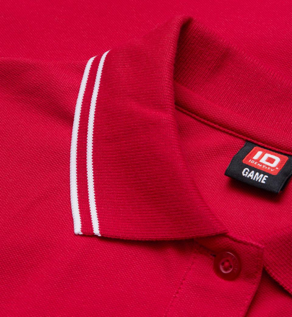 Kontrast Polo - Dame - Rød - ID 0523