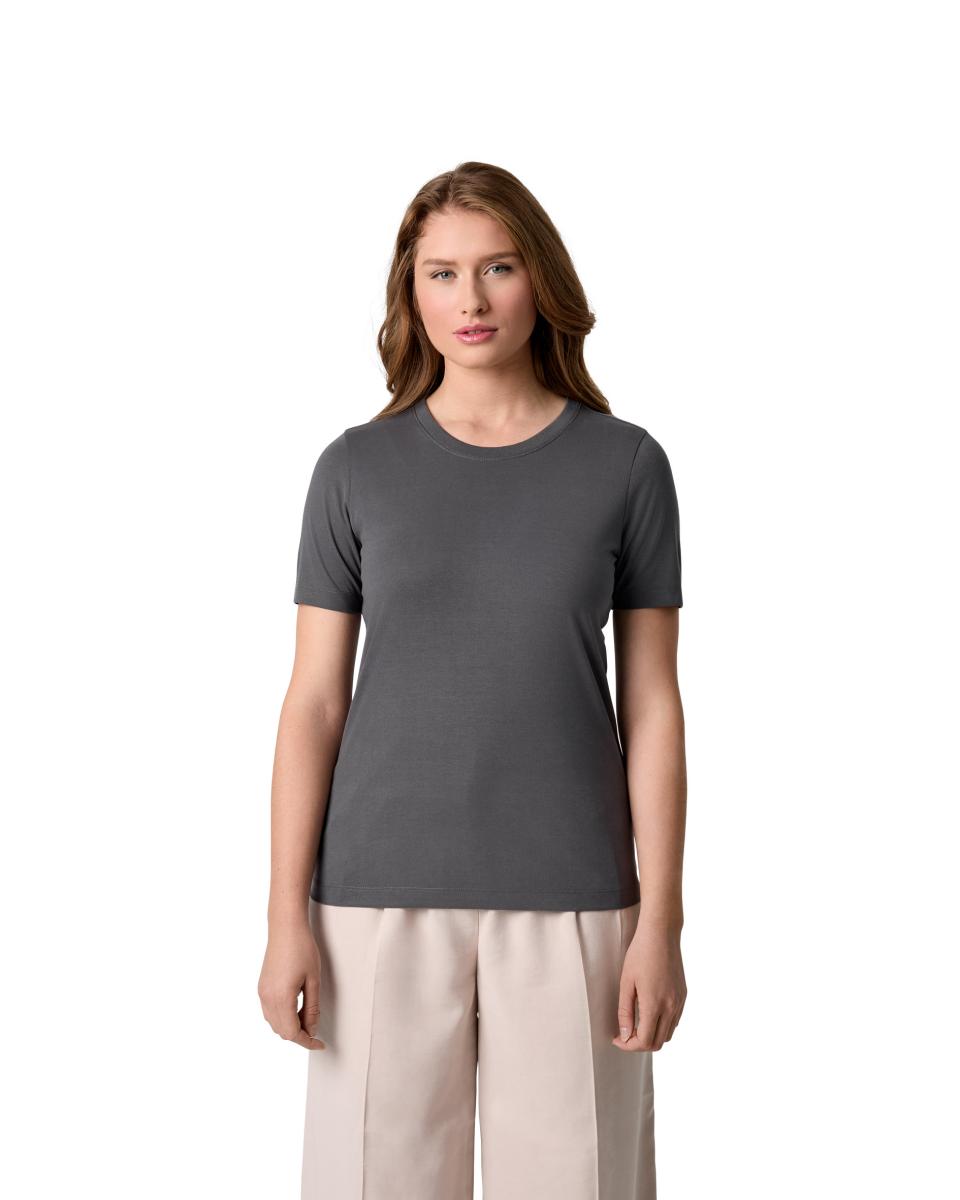 Ease T-shirt i Sølv Grå, Dame - ID 0555