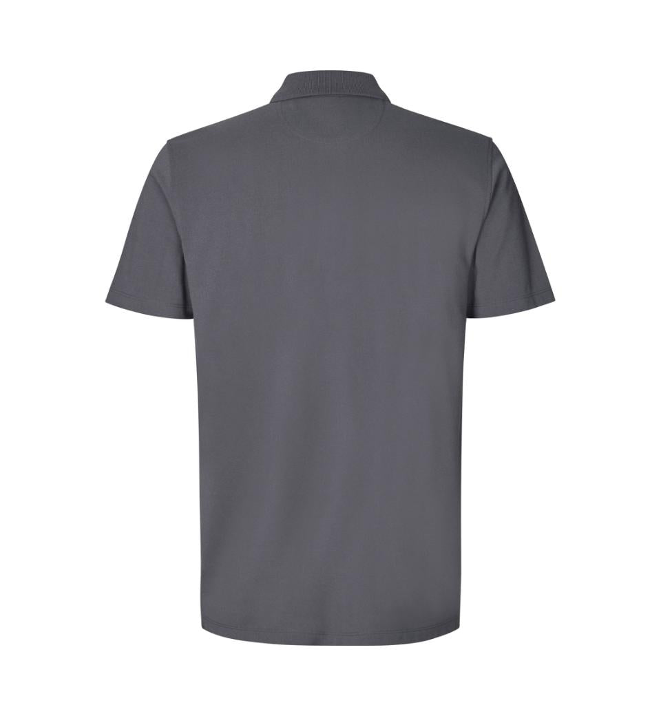 Ease poloshirt i Sølv Grå, Herre - ID 0556