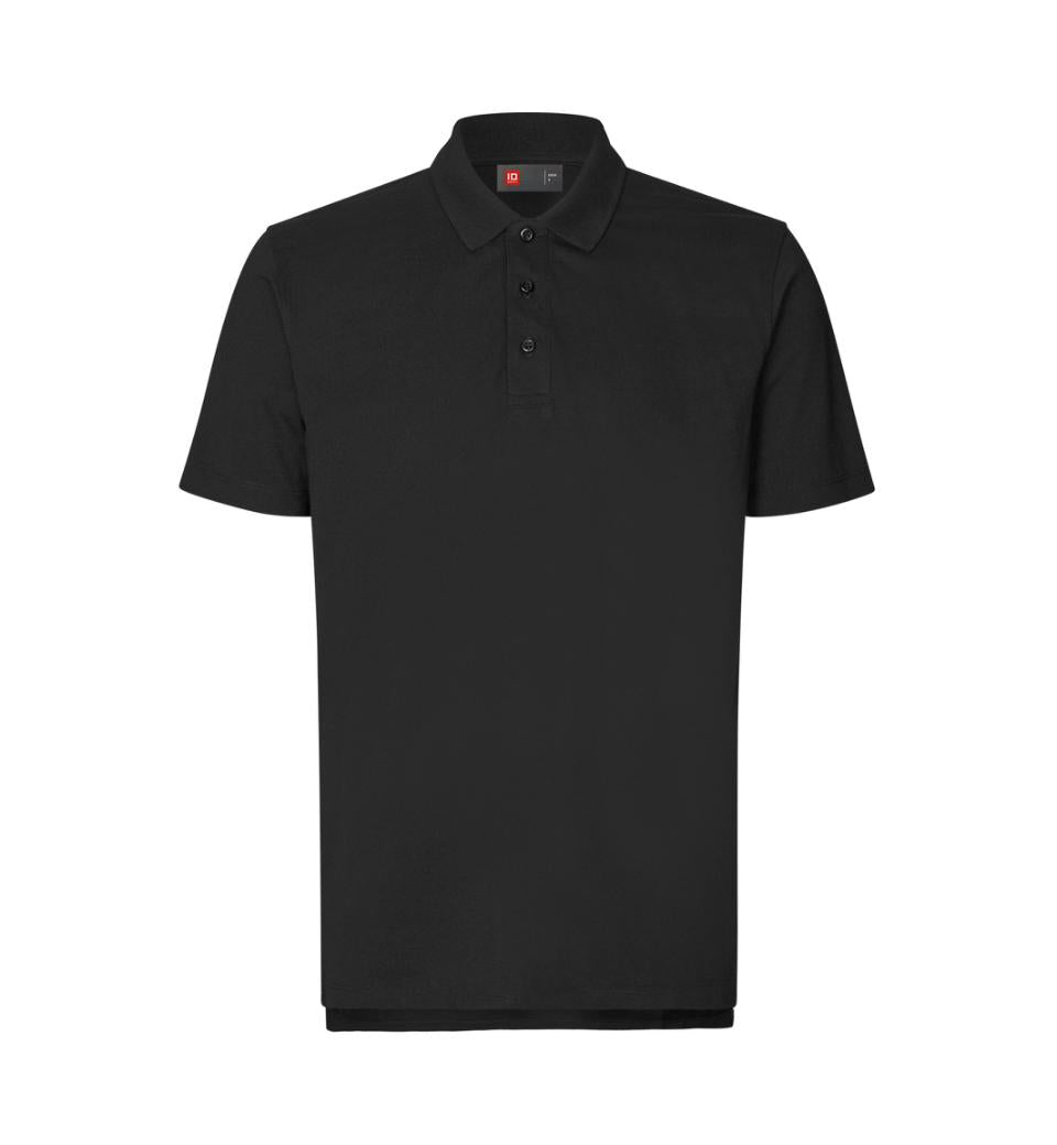Ease poloshirt i Sort, Herre - ID 0556