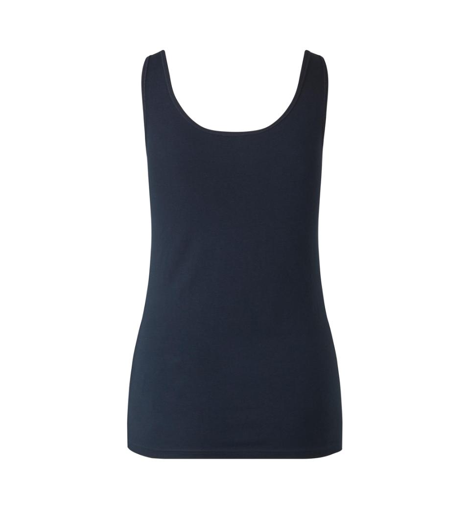 Stretch Tanktop - Dame - Navy - ID 0599