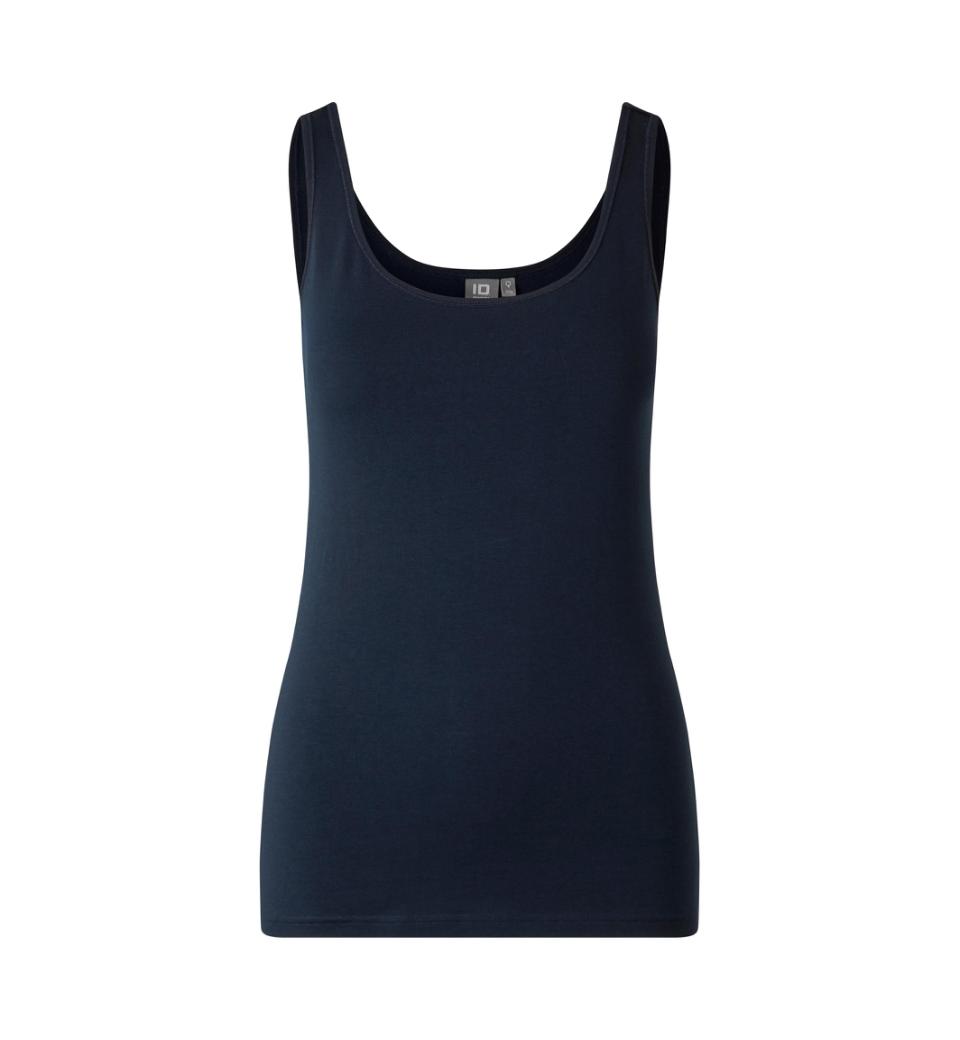 Stretch Tanktop - Dame - Navy - ID 0599