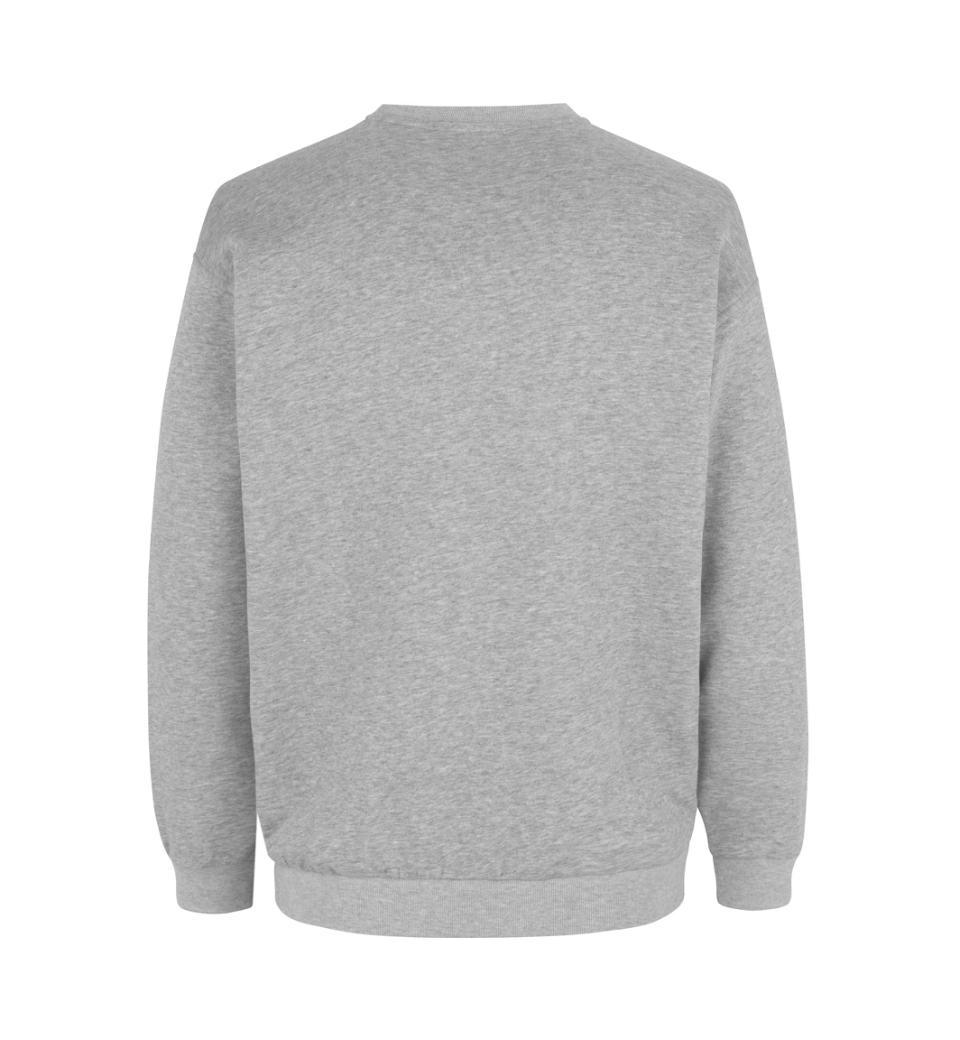 ID Game sweatshirt, Grå melange - 0600