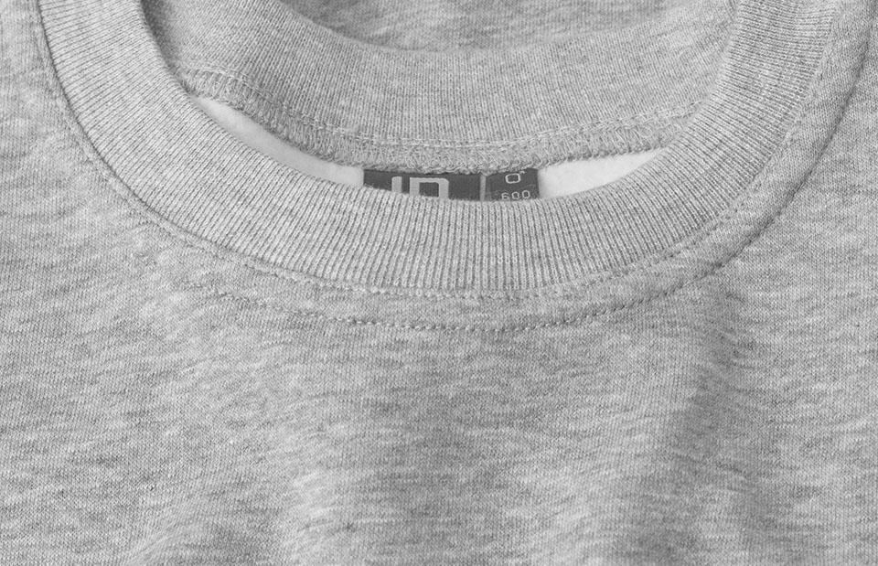 ID Game sweatshirt, Grå melange - 0600