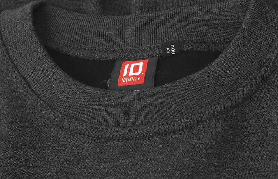 ID Game sweatshirt, Grafit melange - 0600