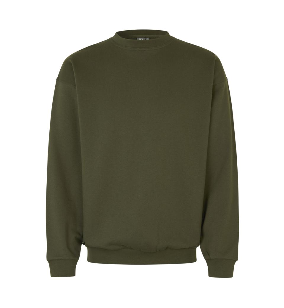 ID Game sweatshirt, Oliven - 0600