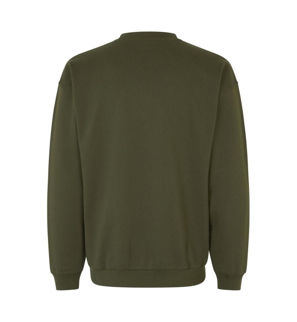 ID Game sweatshirt, Oliven - 0600