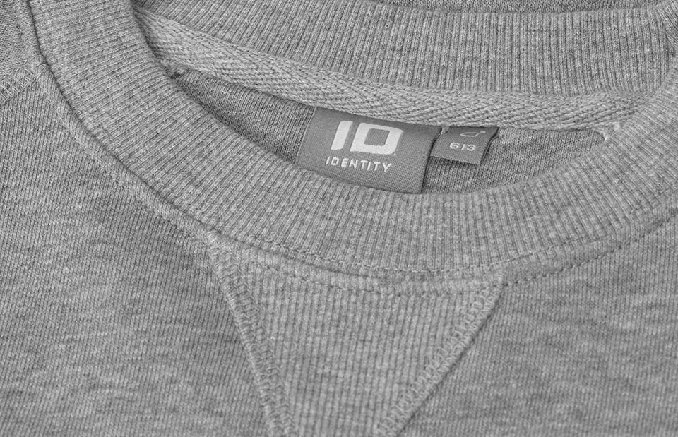 Business Sweatshirt, Grå, ID 0613