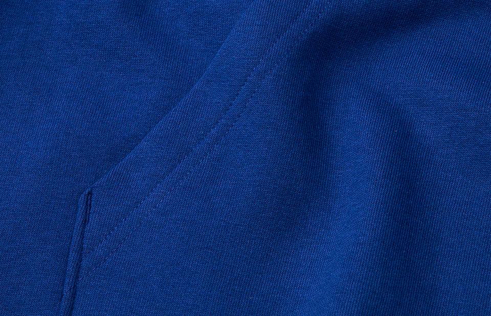 Soft Hoodie, Kongeblå, Unisex - ID 0660