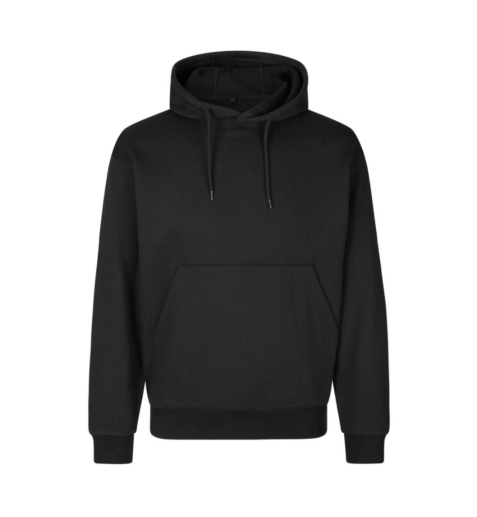 Soft Hoodie, Sort, Unisex - ID 0660