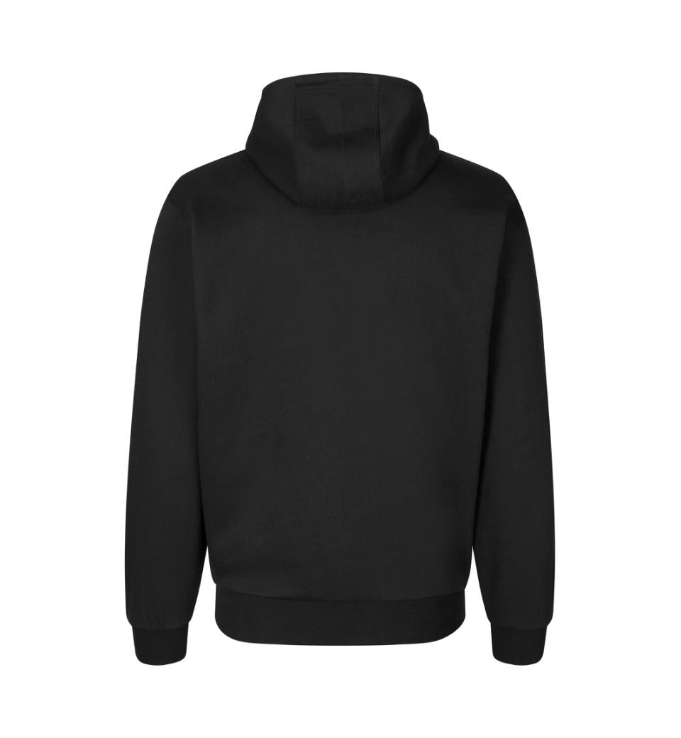 Soft Hoodie, Sort, Unisex - ID 0660