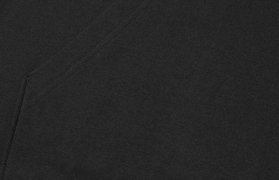 Soft Hoodie, Sort, Unisex - ID 0660