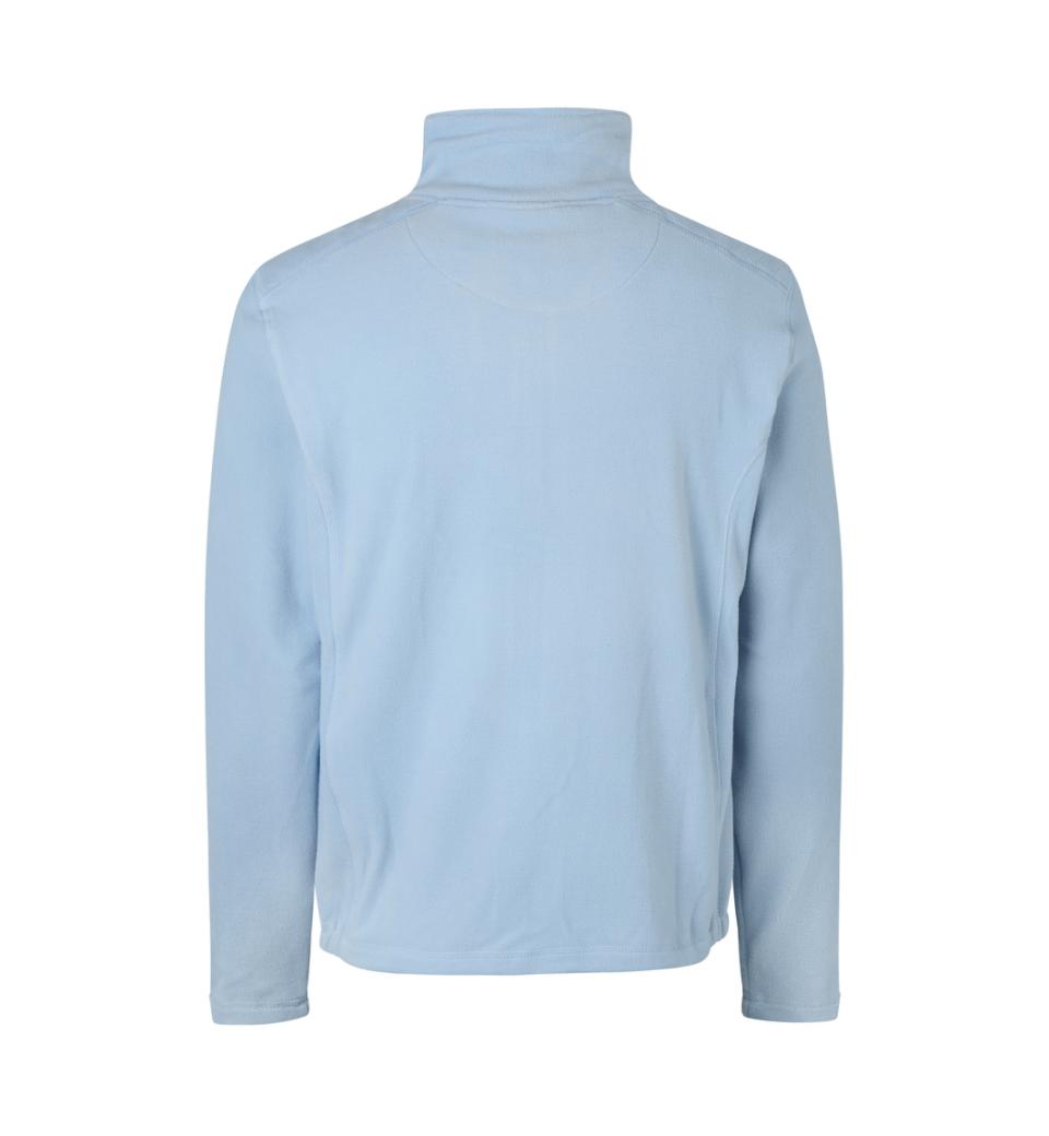 Mikrofleece Cardigan - Herre - Blå - ID 0803