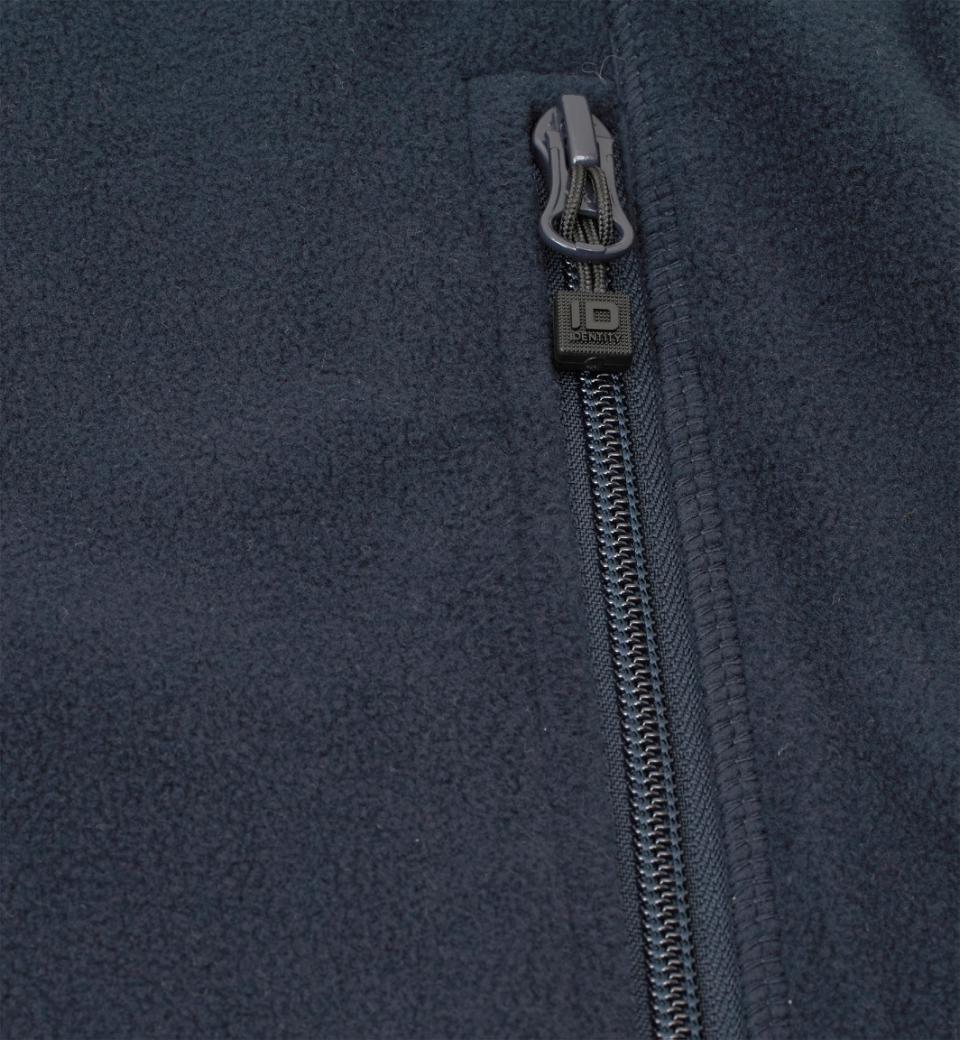 Mikrofleece Cardigan - Dame - Navy - ID 0805
