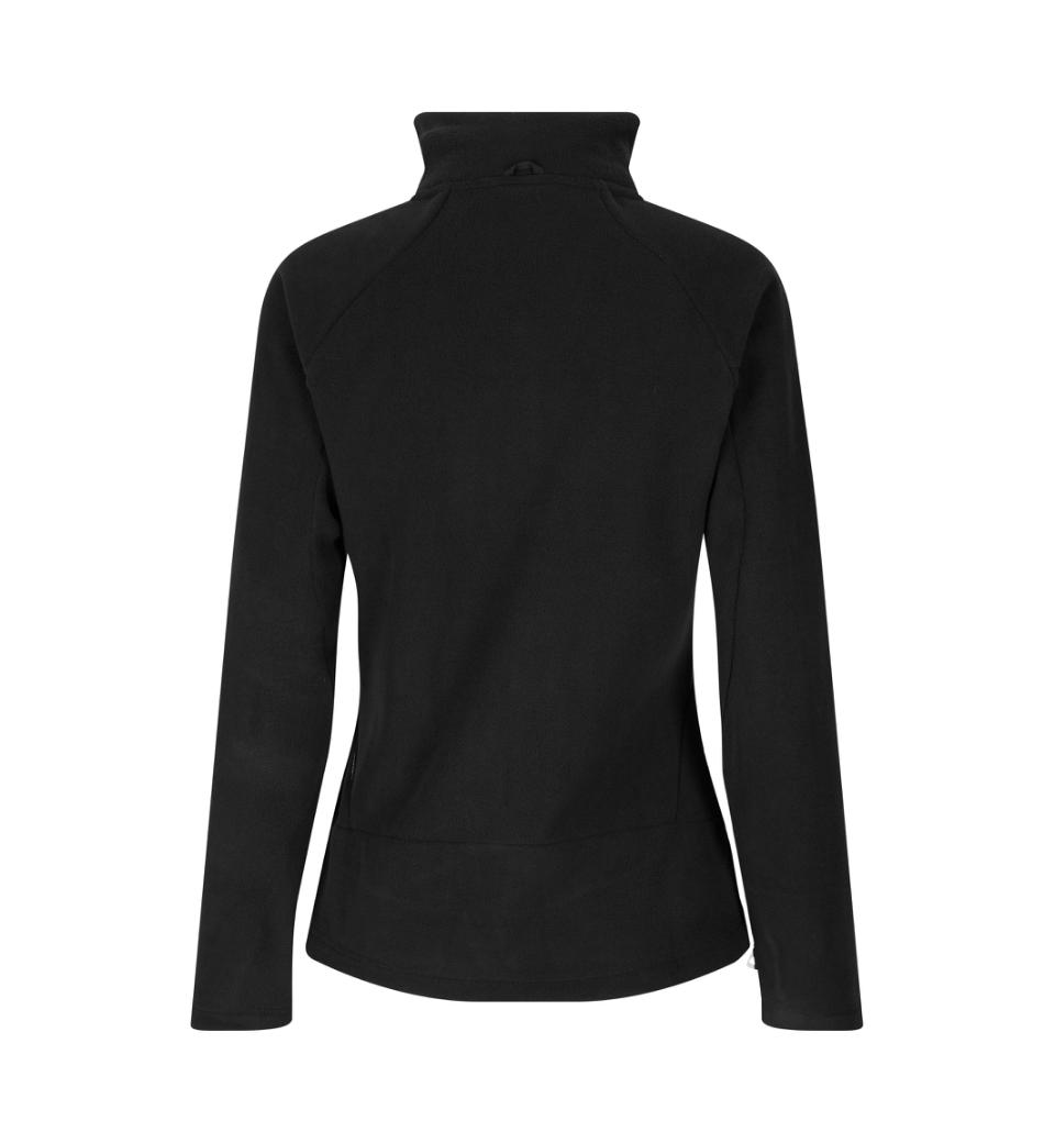 Zip-n-Mix Mikrofleece - Dame - Sort - ID 0807