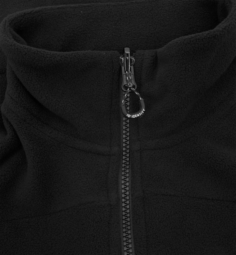 Zip-n-Mix Mikrofleece - Dame - Sort - ID 0807