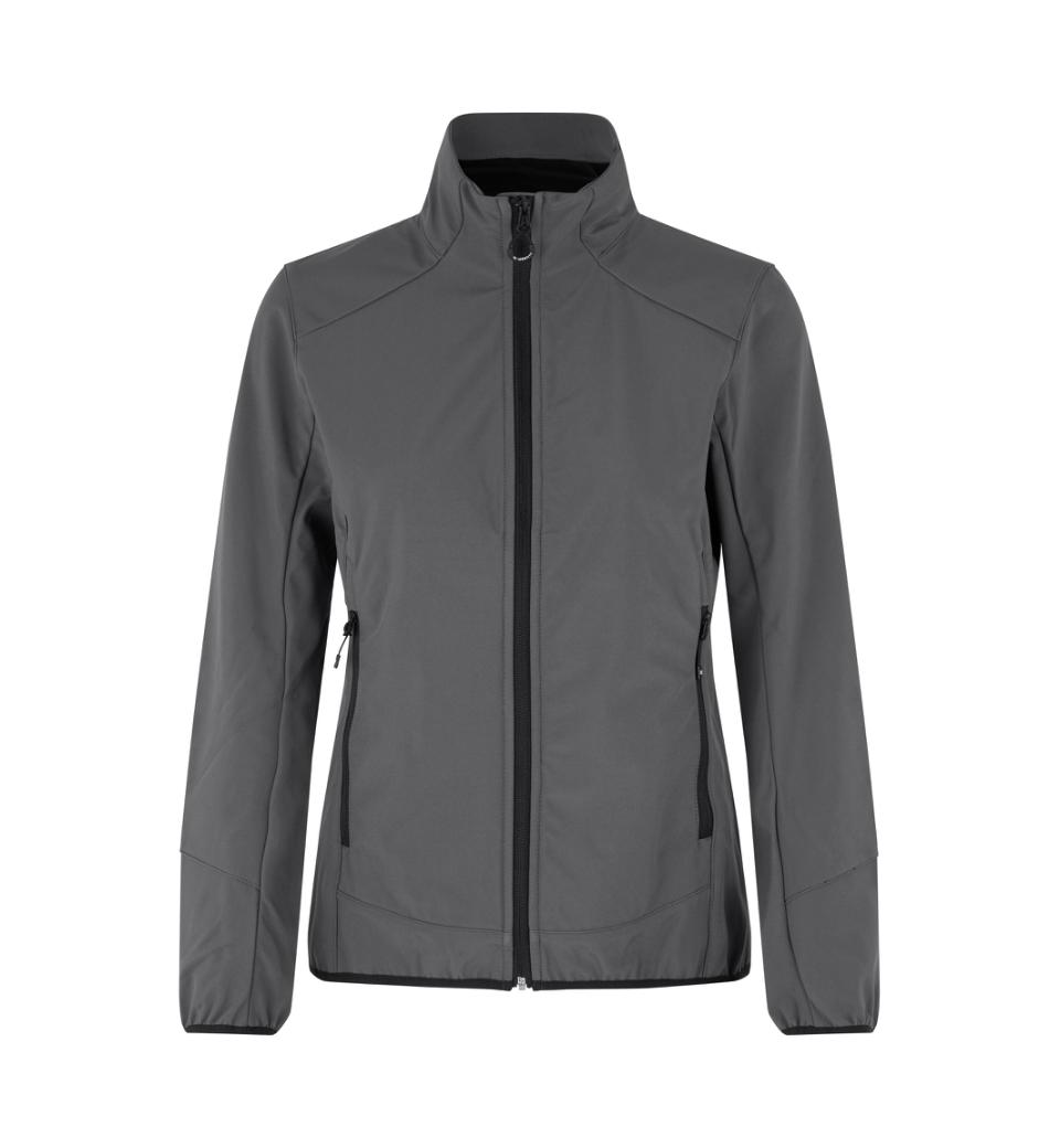 CORE Softshell Jakke - Dame - Grå - ID 0856