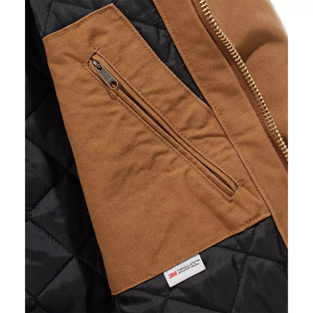 Carhartt Duck Active foret arbejdsjakke 104050, Brun