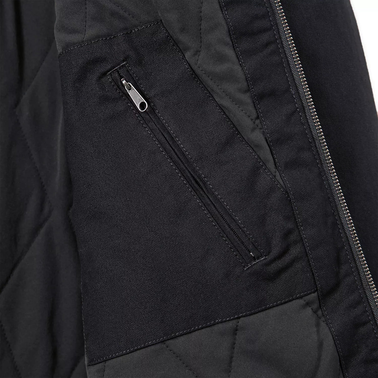 Carhartt Montana Duck jakke med for, Black 106432