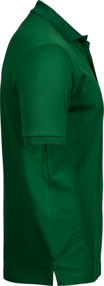 Luxury stretch polo T-shirt, Grøn - Style 1405