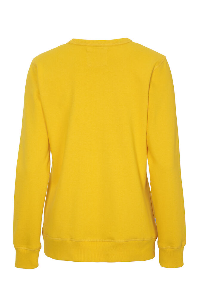Sweatshirt, Gul - Dame - Cottover 141004