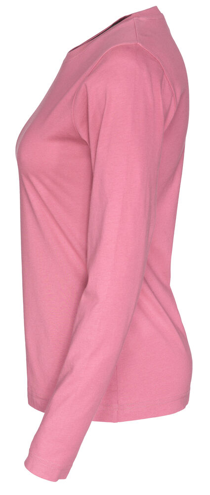 Langærmet T-shirt, Pink - Dame - Cottover 141019
