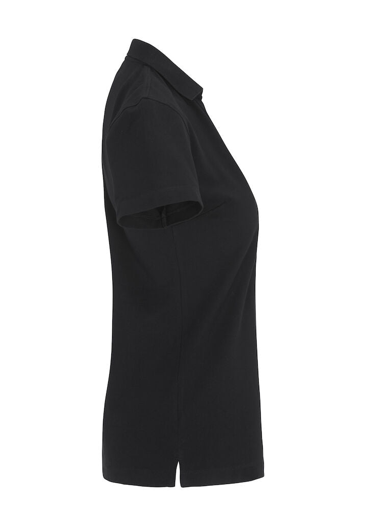 Pique Stretch Polo, Sort - Dame - Cottover 141505