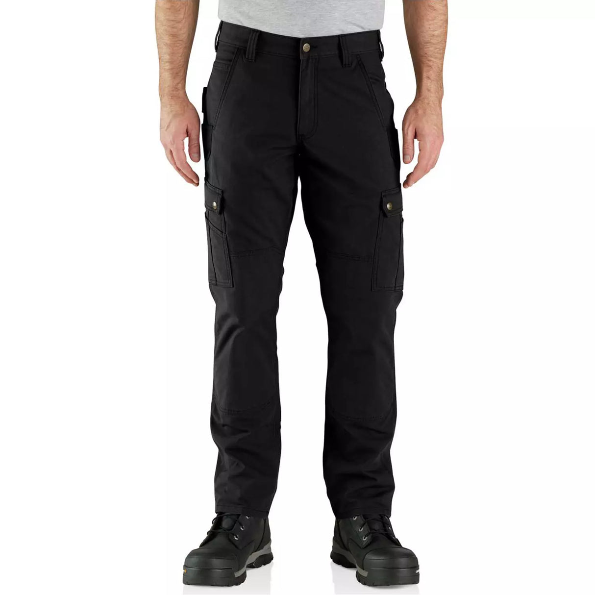 Ripstop Cargo Arbejdsbukser, Sort - Carhartt 105461
