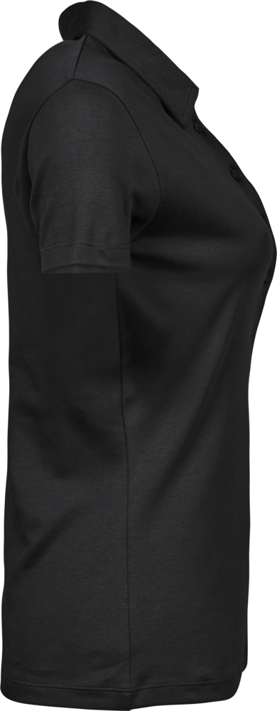 Bomulds Polo Dame - Sort - Teejays 1441