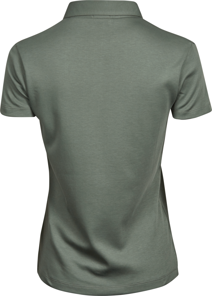 Bomulds Polo Dame - Grøn - Teejays 1441