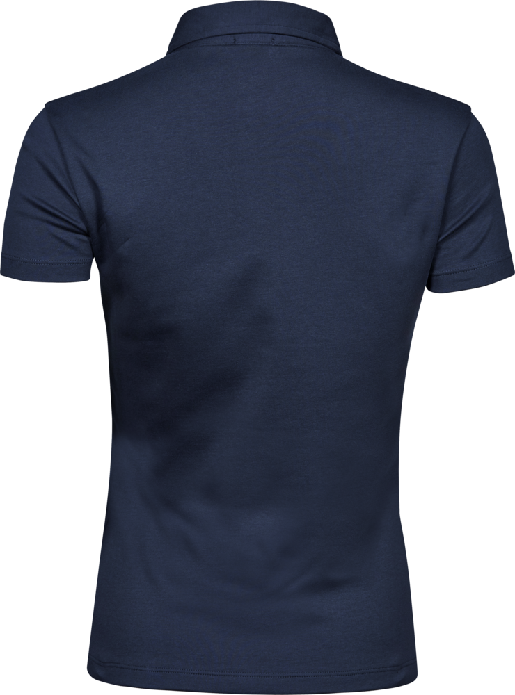 Bomulds Polo Dame - Navy - Teejays 1441