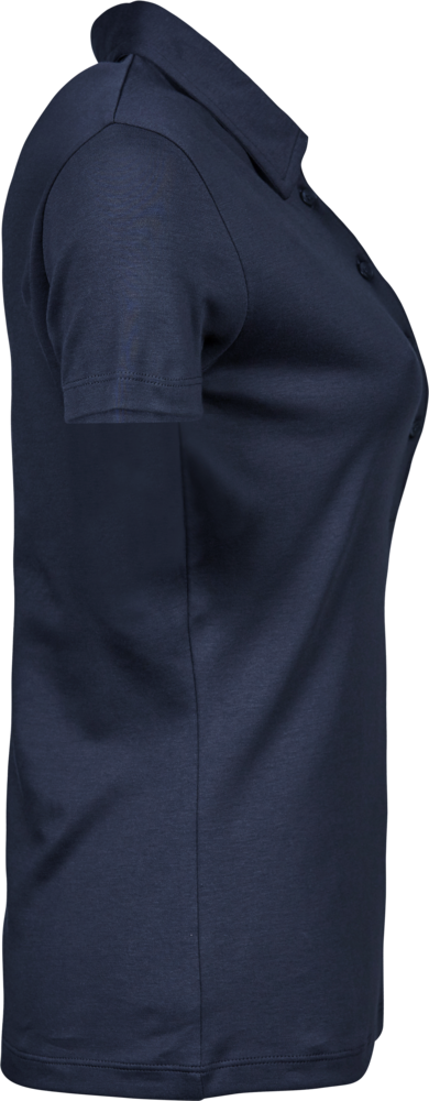 Bomulds Polo Dame - Navy - Teejays 1441