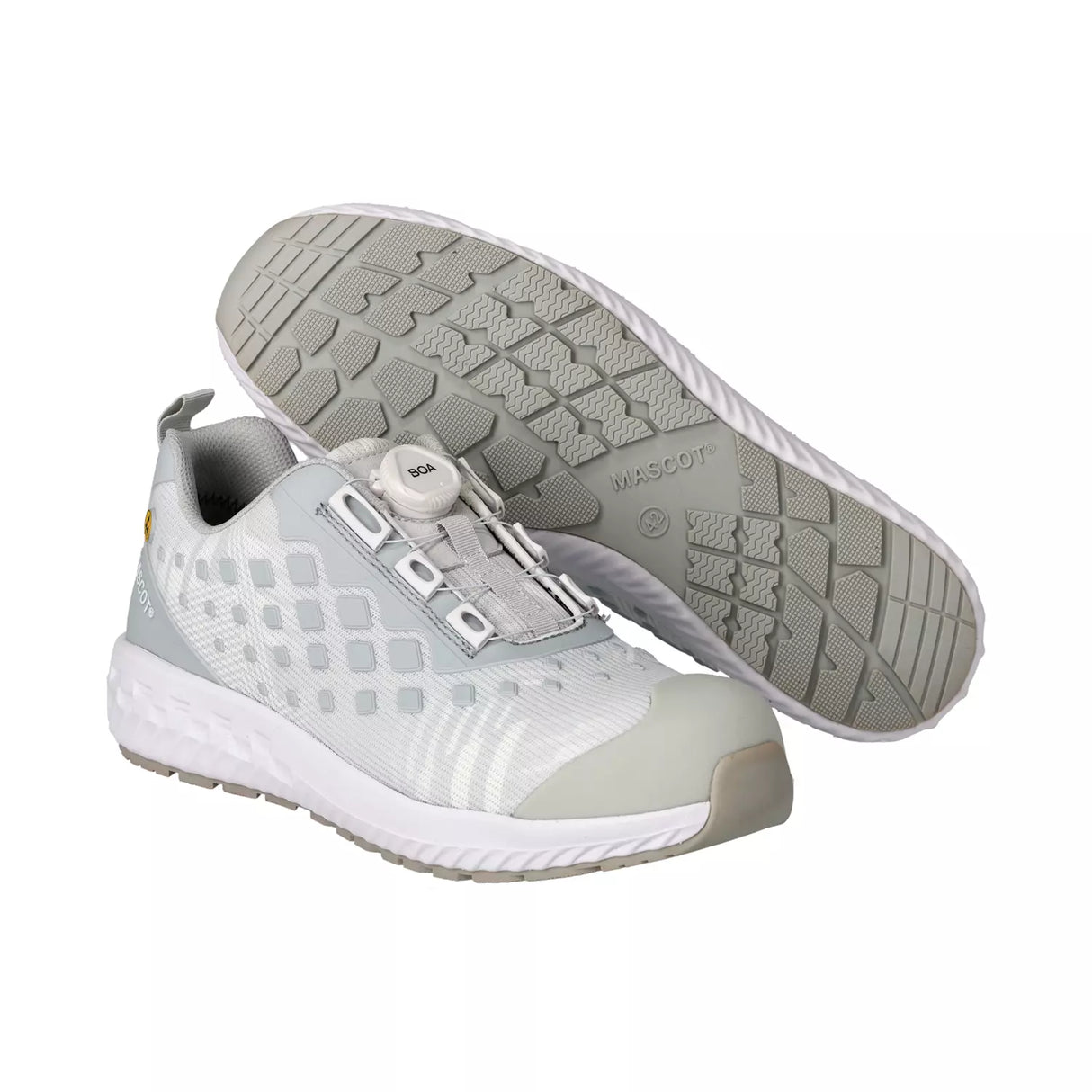 Customized Sikkerhedssko S1P, Hvid/Lys Grå-Meleret - Mascot F0650-704-0688